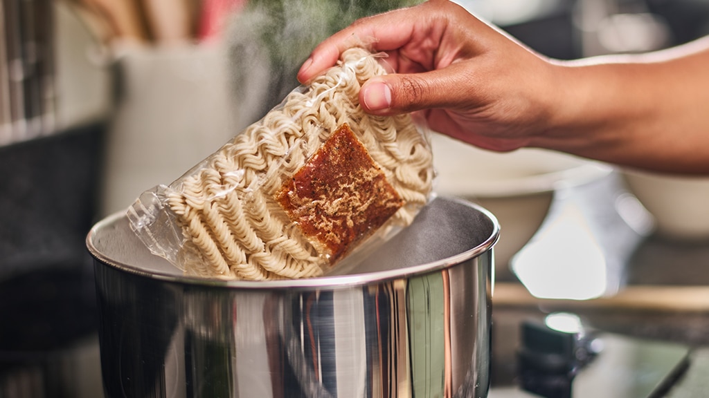 edible packaging noodles